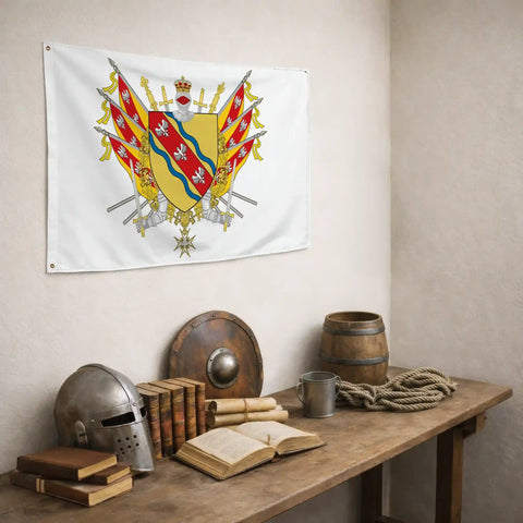 Drapeau - Blason de la Meurthe-et-Moselle (54)