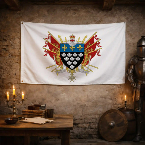 Drapeau - Blason du Mont Saint-Michel