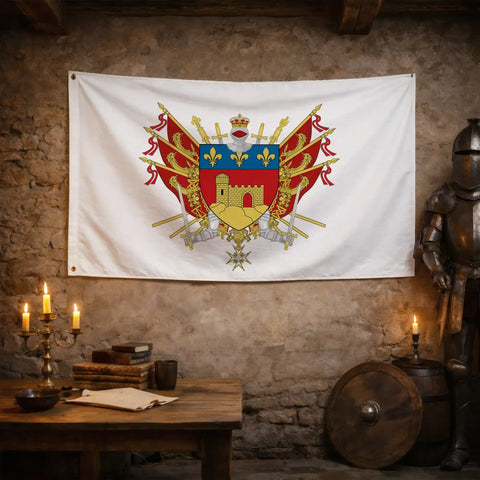 Drapeau - Blason de Montbrison