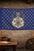 Drapeau Montjoie Saint-Denis - drapeau royaliste france