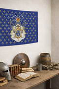 Drapeau Montjoie Saint-Denis - drapeau royaliste france