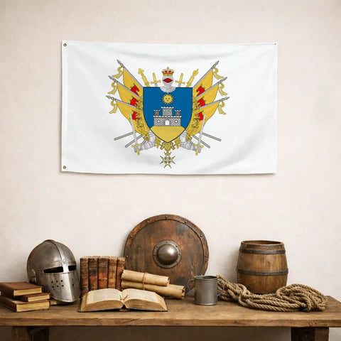 Drapeau - Blason de Montluçon