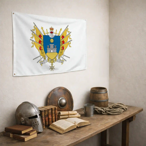 Drapeau - Blason de Montluçon