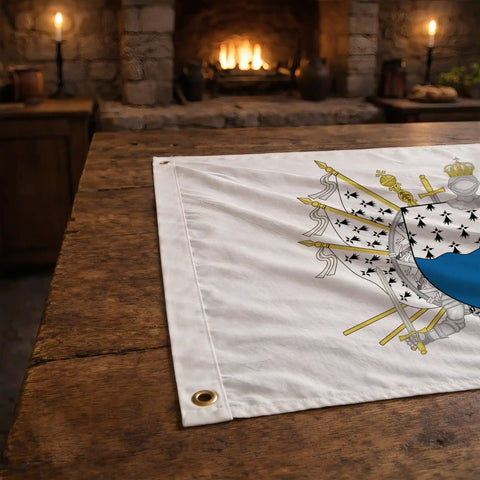 Drapeau - Blason du Morbihan (56)