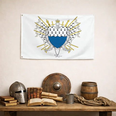 Drapeau - Blason du Morbihan (56)