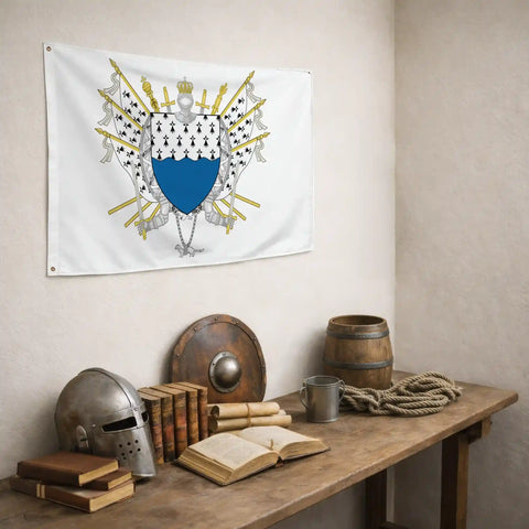 Drapeau - Blason du Morbihan (56)