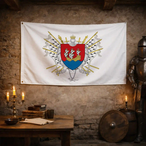 Drapeau - Blason de Morlaix