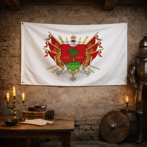 Drapeau - Blason de Nîmes