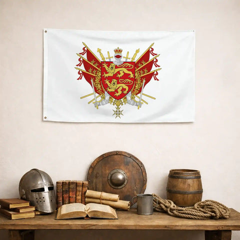 Drapeau - Blason de la Normandie