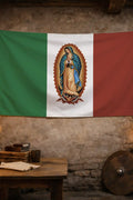 Drapeau Notre-Dame de Guadalupe - drapeau vierge marie