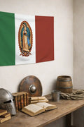 Drapeau Notre-Dame de Guadalupe - drapeau vierge marie