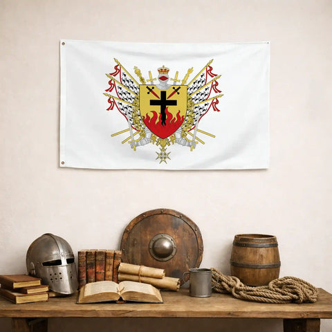 Drapeau - Blason d'Oradour-sur-Glane