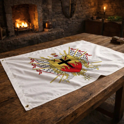 Drapeau - Blason d'Oradour-sur-Glane
