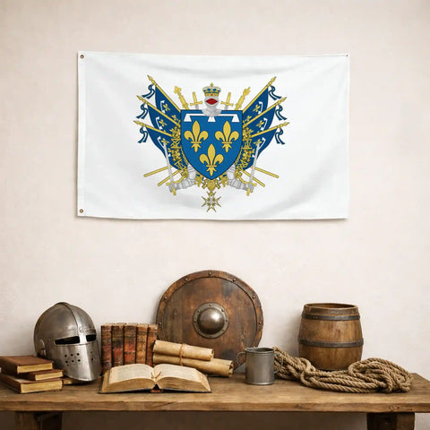 Drapeau - Blason de l'Orléanais