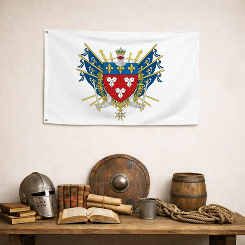 Drapeau - Blason d'Orléans