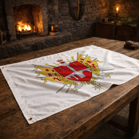 Drapeau - Blason d'Orthez