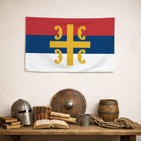 Drapeau - Serbie Orthodoxe
