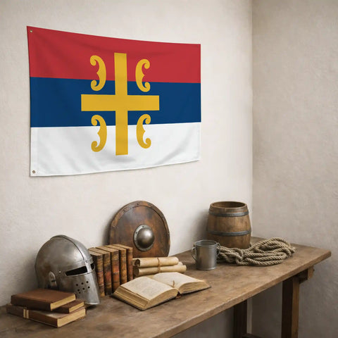Drapeau - Serbie Orthodoxe