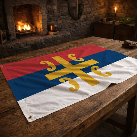 Drapeau - Serbie Orthodoxe