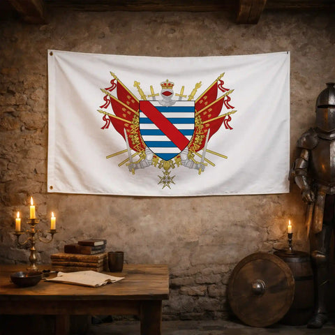 Drapeau - Blason de Parthenay