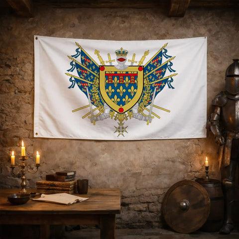Drapeau - Blason du Pas-de-Calais (62)