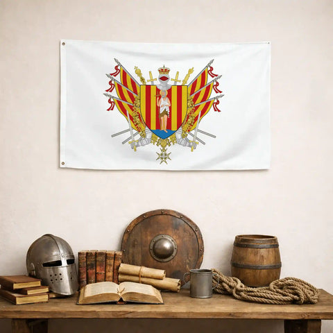 Drapeau - Blason de Perpignan