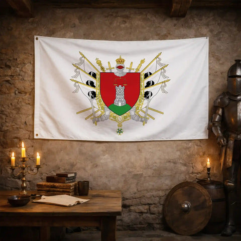 Drapeau - Blason de Porto-Vecchio