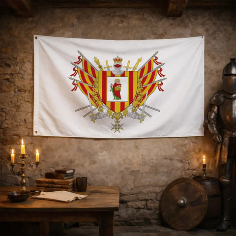 Drapeau - Blason de Prades