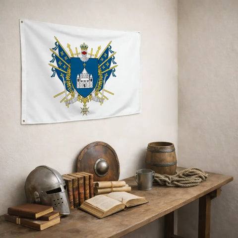Drapeau - Blason de Provins
