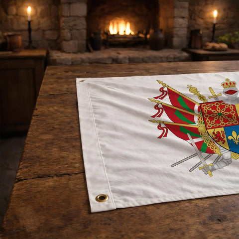 Drapeau - Blason des Pyrénées-Atlantiques (64)