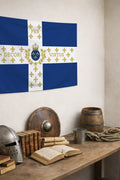 Drapeau Régiment du Roi - chrétien patriote royaliste France
