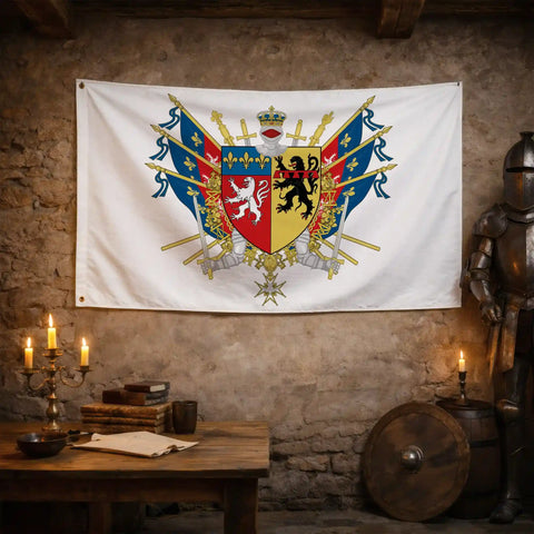 Drapeau - Blason du Rhône (69)