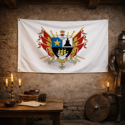 Drapeau - Blason de Rochefort