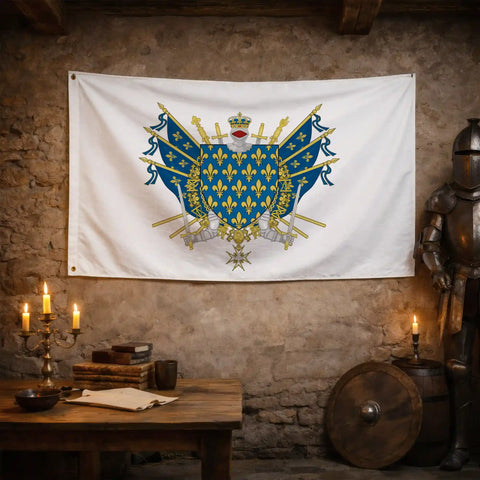 Drapeau - Blason de Saint-Denis