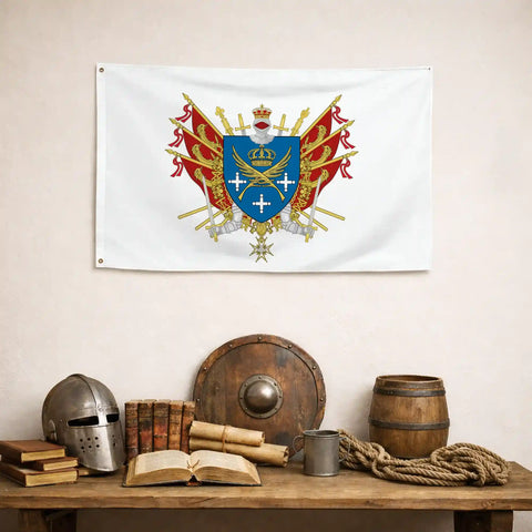 Drapeau - Blason de Saint-Étienne