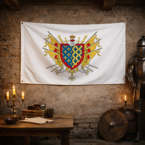 Drapeau - Blason de Saint-Flour