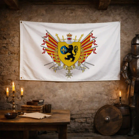 Drapeau - Blason de Salon-de-Provence