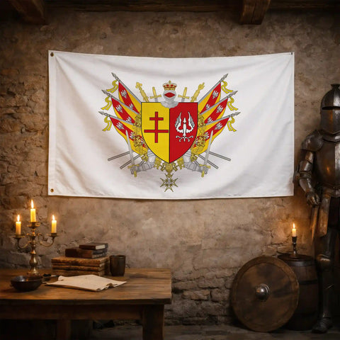 Drapeau - Blason de Sarreguemines