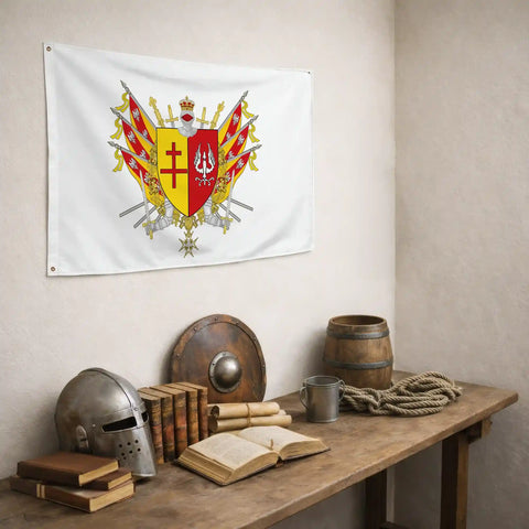 Drapeau - Blason de Sarreguemines