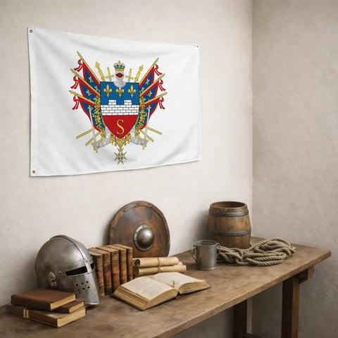 Drapeau - Blason de Saumur