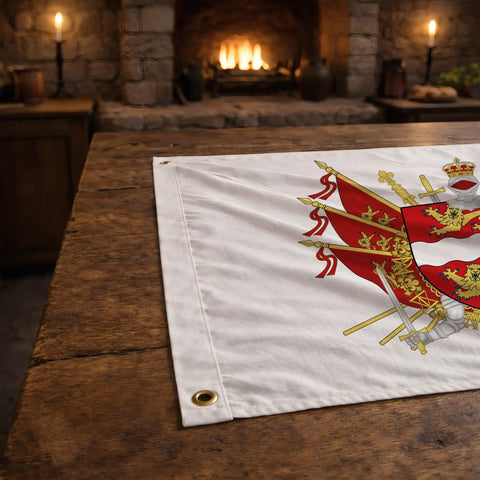 Drapeau - Blason de la Seine-Maritime (76)