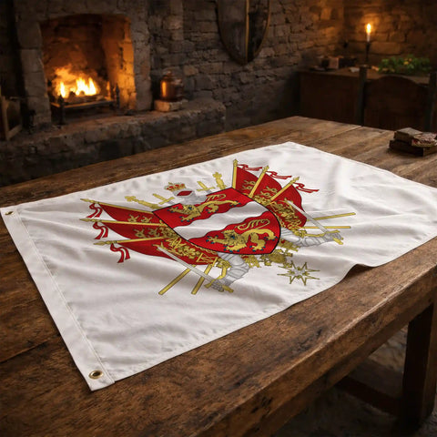Drapeau - Blason de la Seine-Maritime (76)