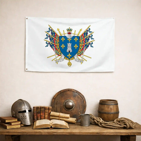 Drapeau - Blason de Sens