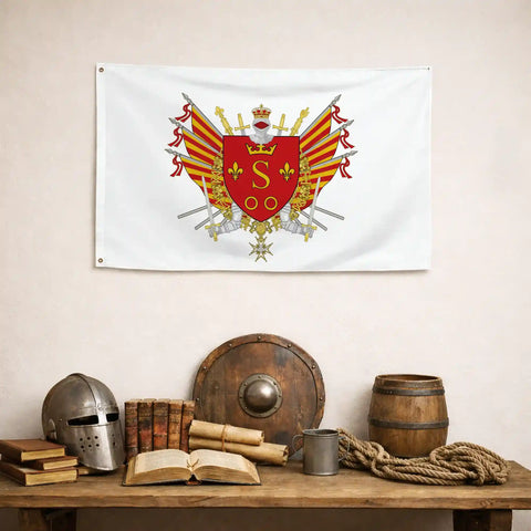 Drapeau - Blason de Sisteron