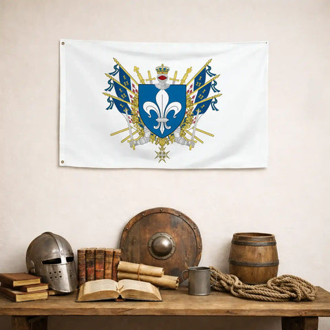 Drapeau - Blason de Soissons