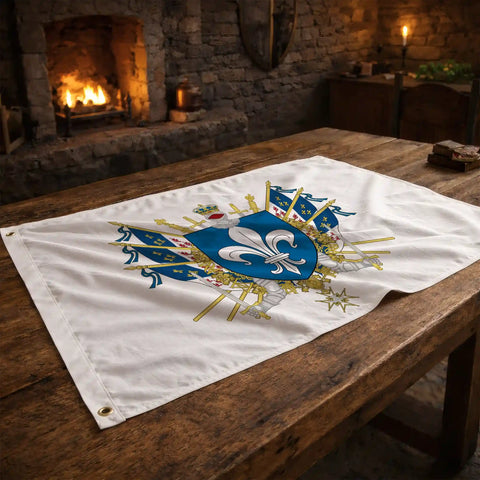 Drapeau - Blason de Soissons