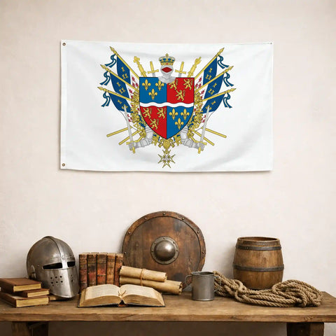 Drapeau - Blason de la Somme (80)