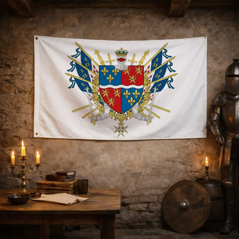 Drapeau - Blason de la Somme (80)