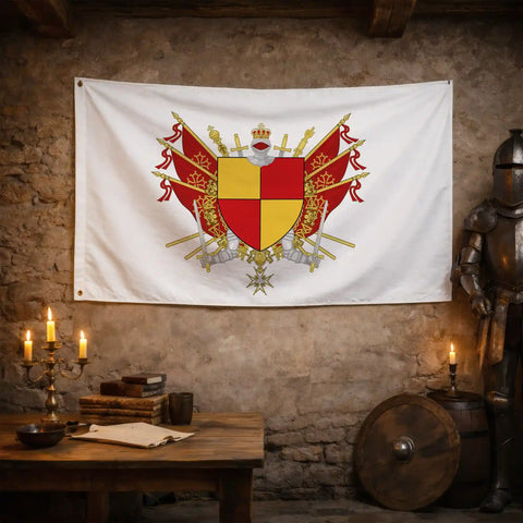 Drapeau - Blason de Tarbes