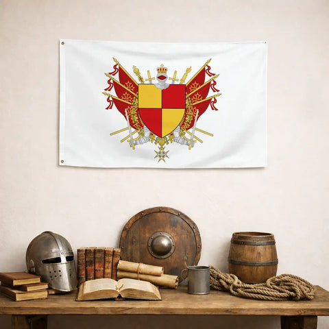 Drapeau - Blason de Tarbes